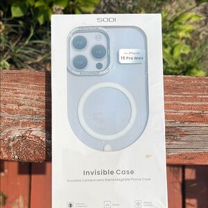 iPhone 15 Pro Max Blue invisible color